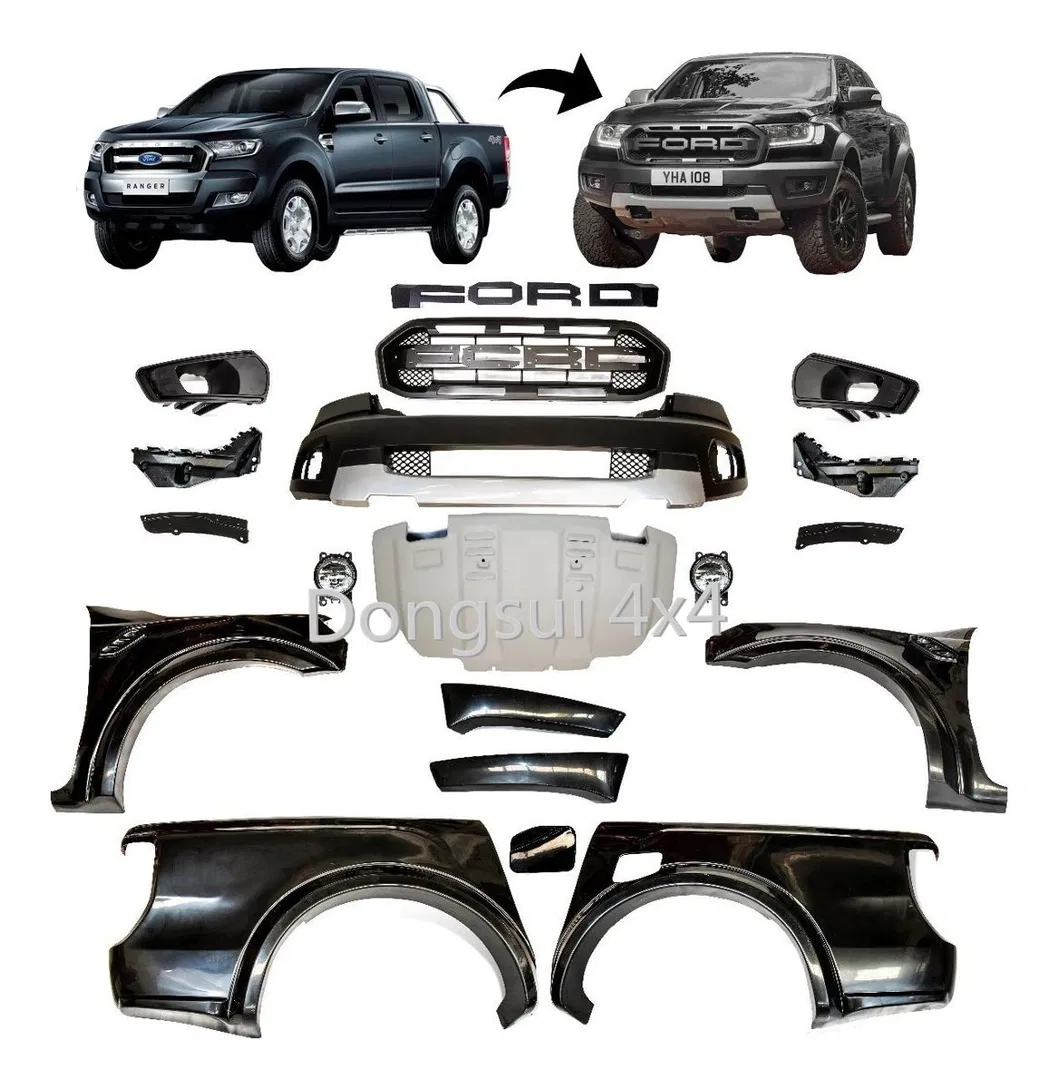 Dongsui Pickup Truck 4X4 Body Kits for Ranger Update to Raptor