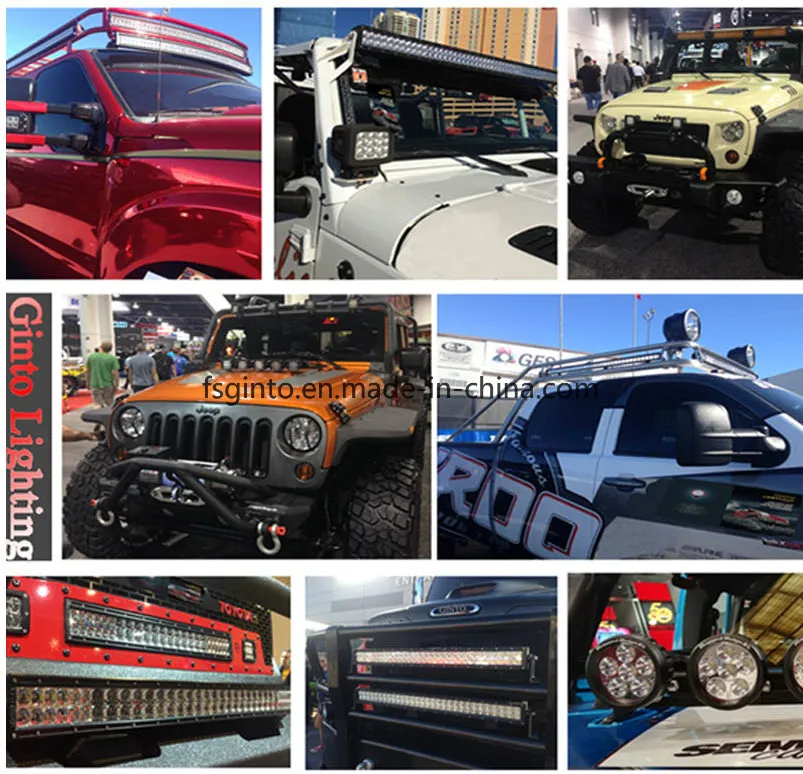 Dual Row CREE 120W 21.5" LED Light Bar for Tractor Truck Forklift Dozer Agriculture 12V/24V Auto Car (GT31001-120CR)