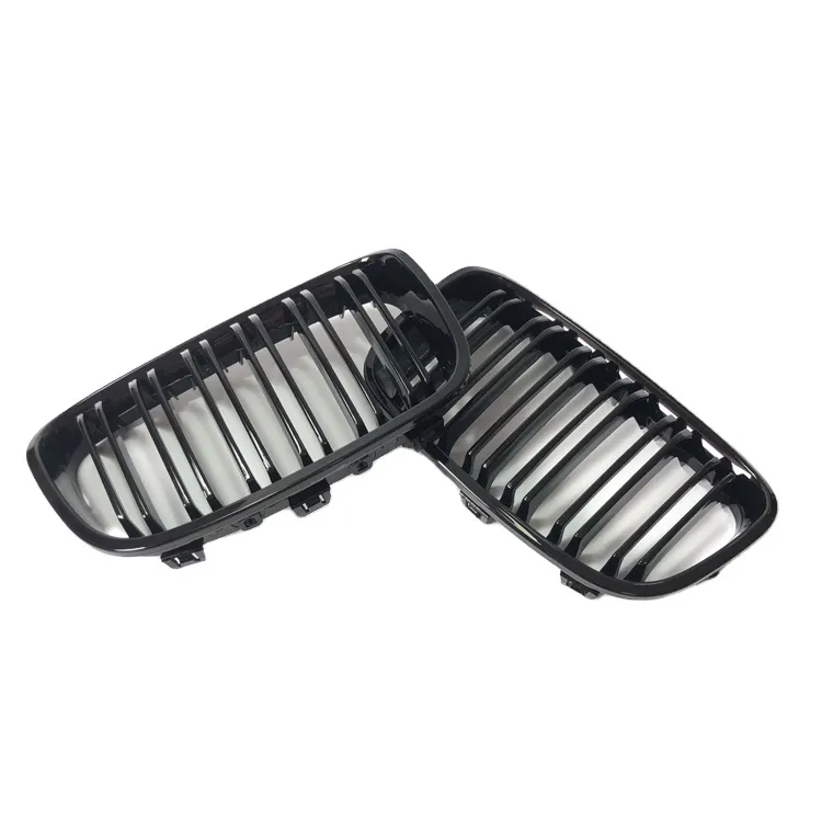 Economical Gloss Black Mesh Grille ABS Material Front Bumper Grille for BMW 1series F20