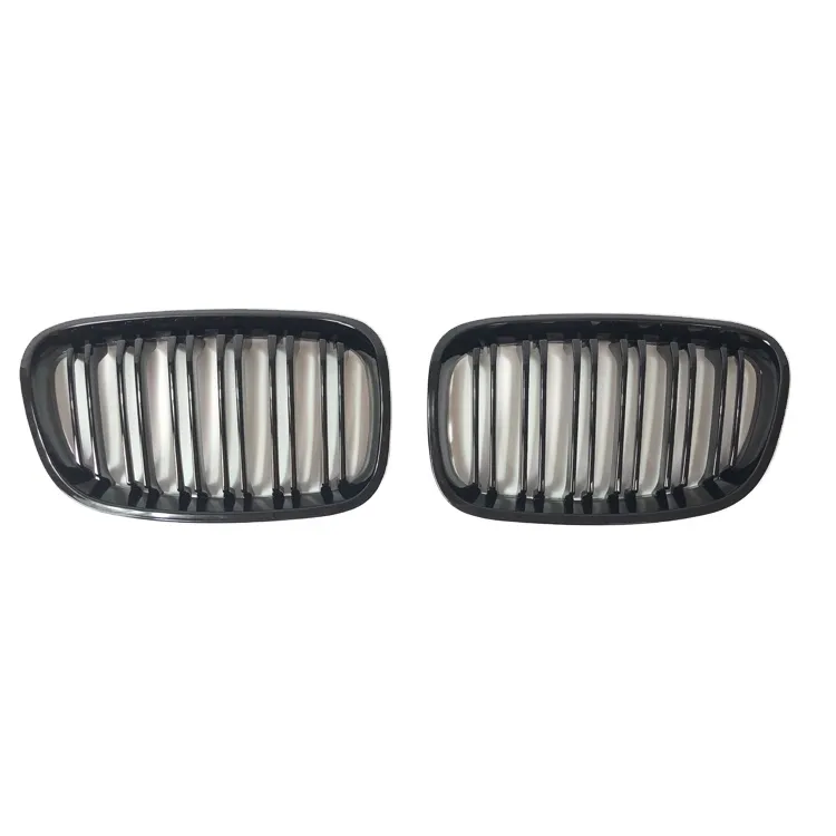 Economical Gloss Black Mesh Grille ABS Material Front Bumper Grille for BMW 1series F20