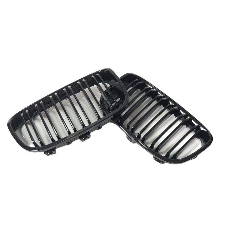 Economical Gloss Black Mesh Grille ABS Material Front Bumper Grille for BMW 1series F20