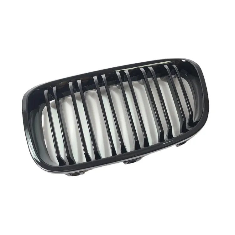 Economical Gloss Black Mesh Grille ABS Material Front Bumper Grille for BMW 1series F20