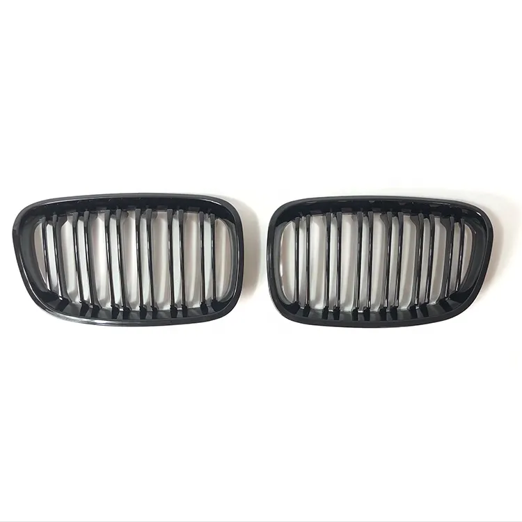 Economical Gloss Black Mesh Grille ABS Material Front Bumper Grille for BMW 1series F20