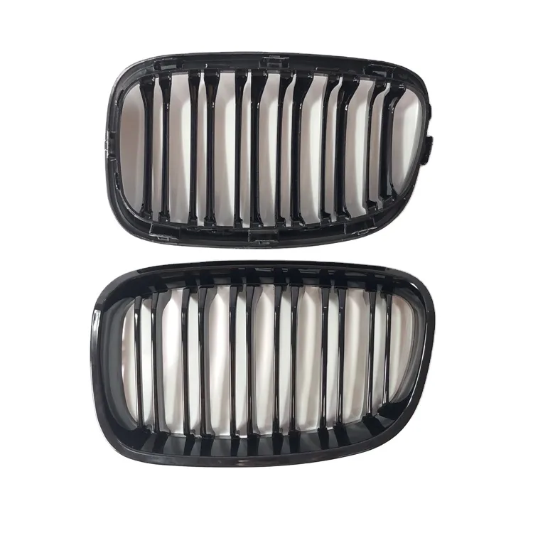 Economical Gloss Black Mesh Grille ABS Material Front Bumper Grille for BMW 1series F20