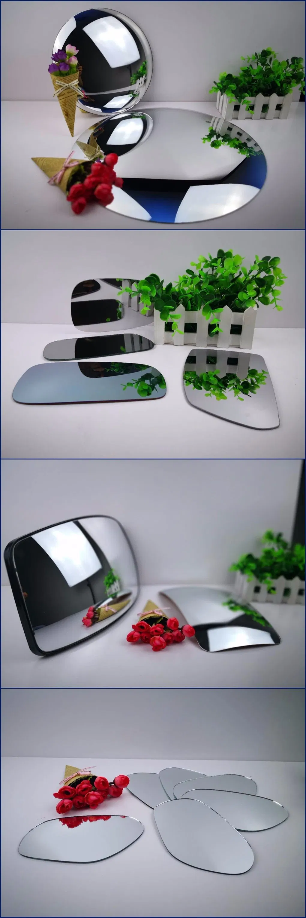 Espejo Rearview Door Mirror Convex Mirror for Side Mirrors of Cars