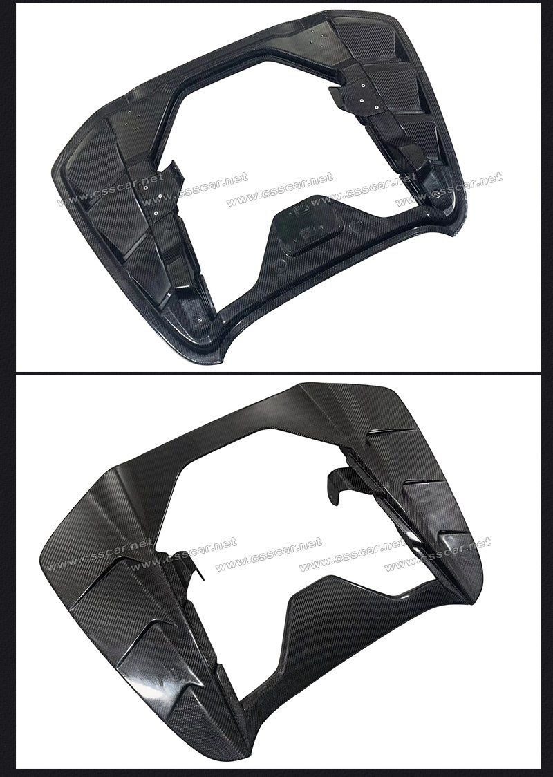 Factory Supplier Msy Style Engine Hood Cover for Ferrari 488 Gtb Spider Carbon Fiber Custom Car Bonnets