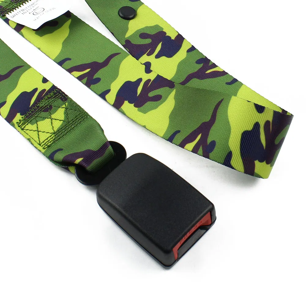 Feb003 -Camo Camouflage Car 3 Point Repair Seat Belt