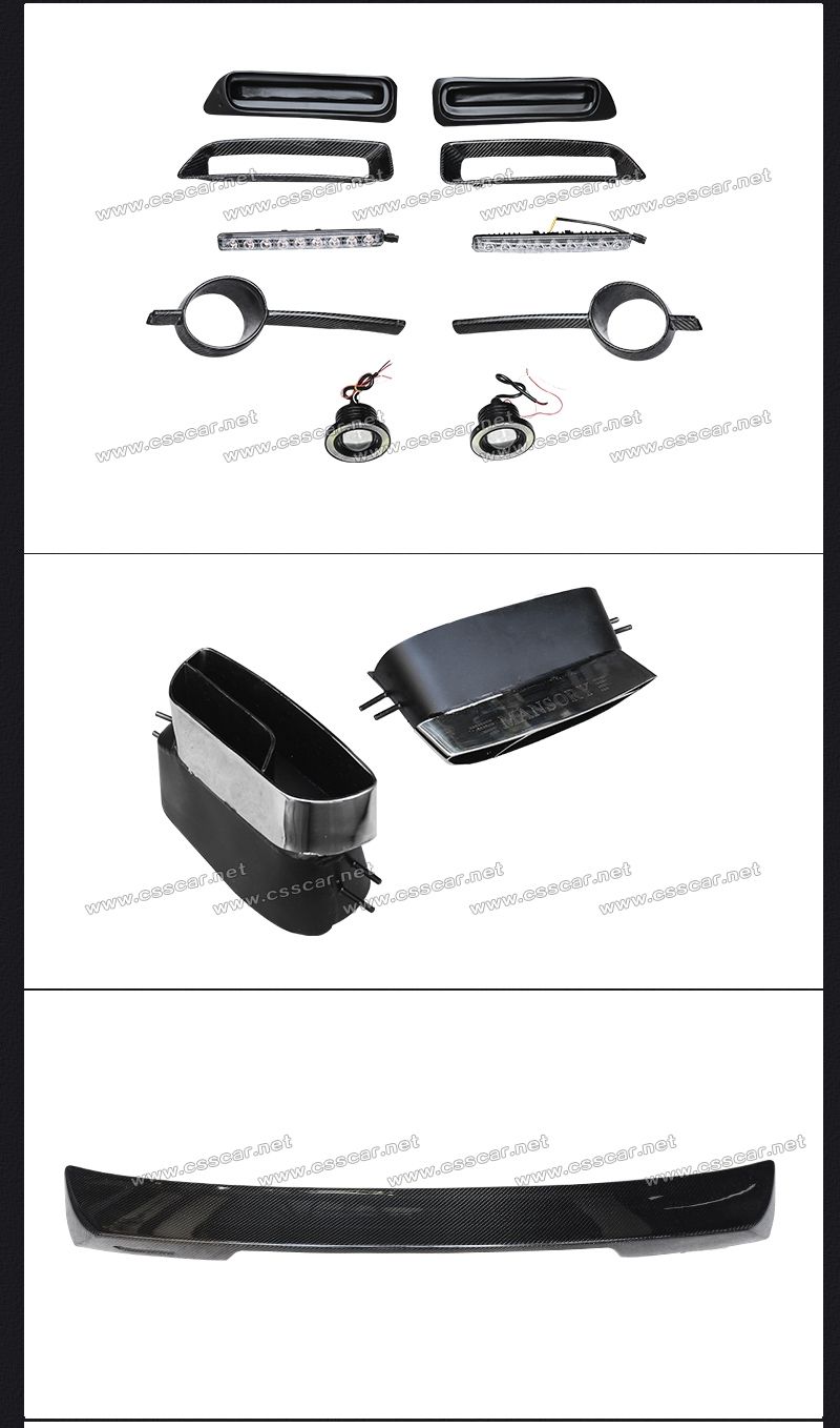 Fiberglass Msy Style Body Kit for Rolls-Royce Ghost Latest New Model Front Bumper Rear Bumper Side Skirt Car Kit