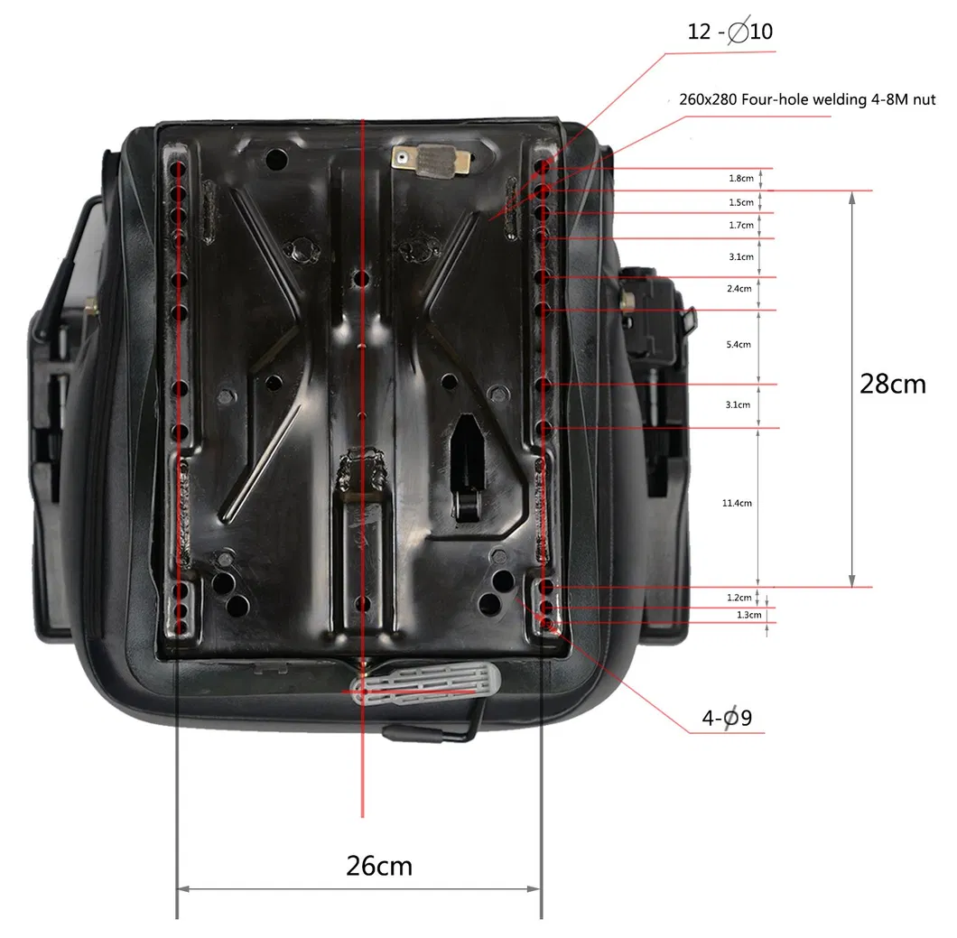 Fishing Marine Boat Seat with Suspension