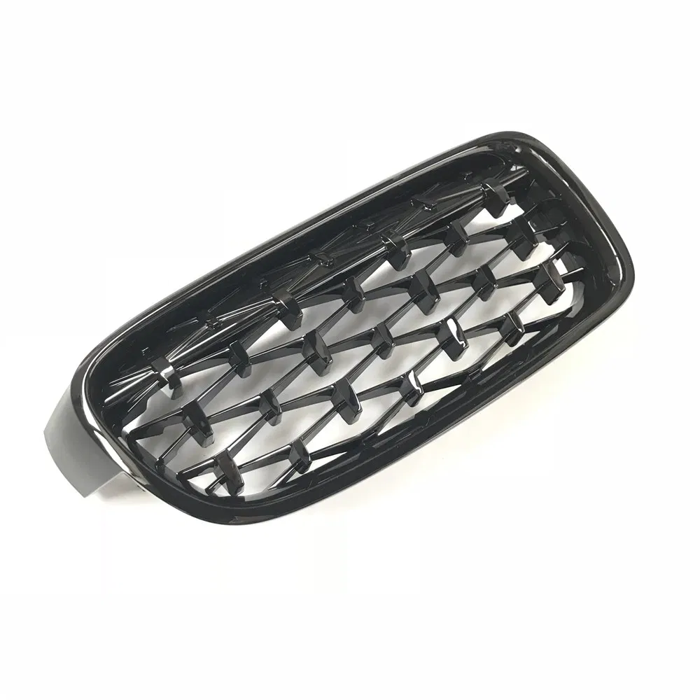 for BMW 3 Series F30 F35 2012+ Black Diamond Grille Front Bumper Grill