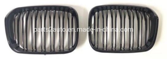 for BMW F20 Double Lines Gloss Black Grille 2021-in,