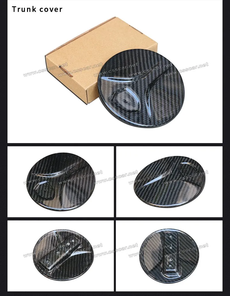 for Ferrari 488 Carbon Fiber Car Rear Engine Hood Bonnet Trunk Cover