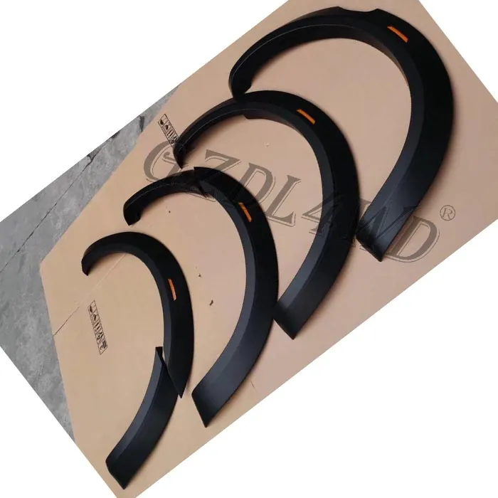 for Ford Ranger T7 T8 2015-2020 Px Mk2 Matte Black Fender Flare Wheel Arch with Light