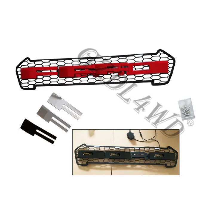 for Ford Ranger T7 T8 2015-2020 Px Mk2 Matte Black Fender Flare Wheel Arch with Light