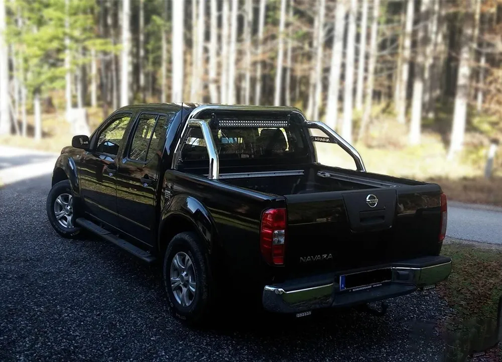 for Nissan Navara D40 2005 - 2016 Stainless Steel Roll Bar
