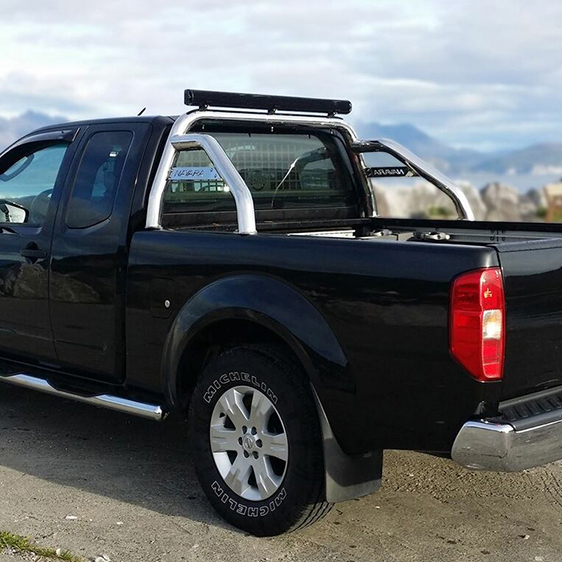 for Nissan Navara D40 2005 - 2021 Stainless Steel Roll Bar
