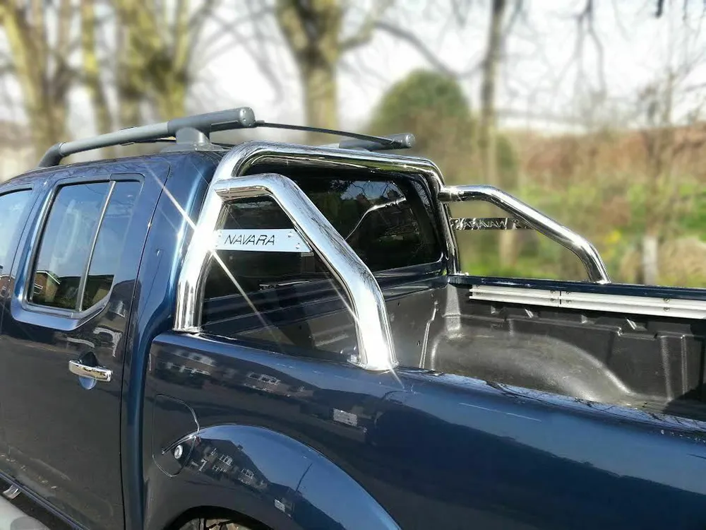 for Nissan Navara D40 2005 - 2016 Stainless Steel Roll Bar