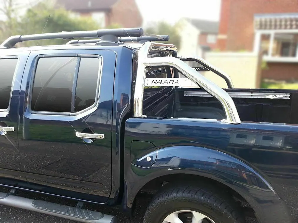 for Nissan Navara D40 2005 - 2016 Stainless Steel Roll Bar