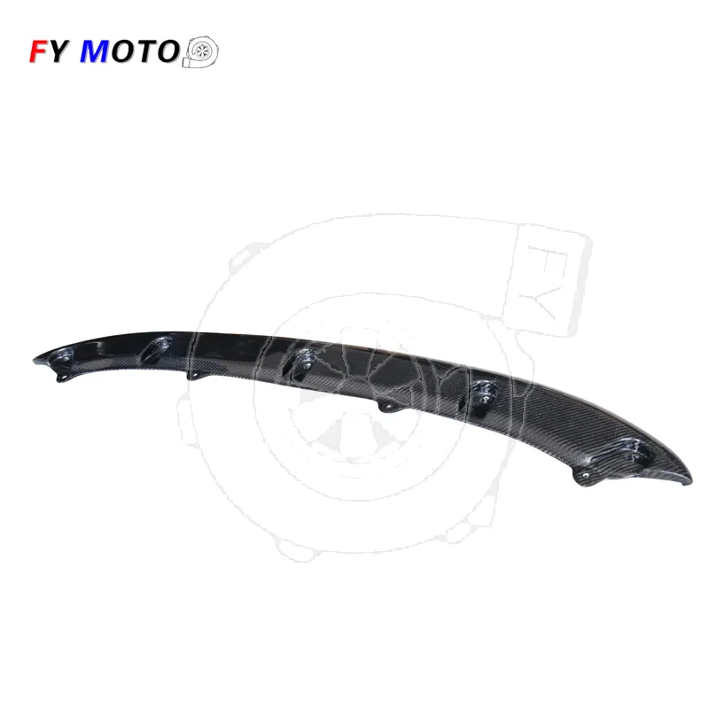 for Volkswagen Golf 6 Gti VI Mk6 Gti 2010 - 2013 Carbon Fiber Front Bumper Lip