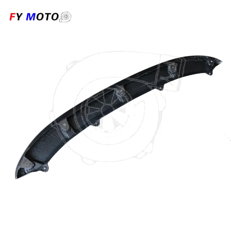 for Volkswagen Golf 6 Gti VI Mk6 Gti 2010 - 2013 Carbon Fiber Front Bumper Lip
