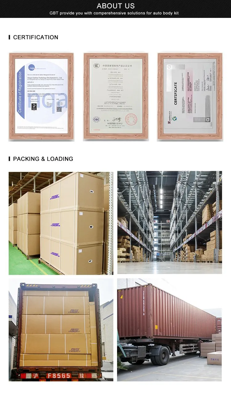 Gbt Automotive Exterior Parts Front Rear Bumper for Lexus 570 Lx570 Td Model