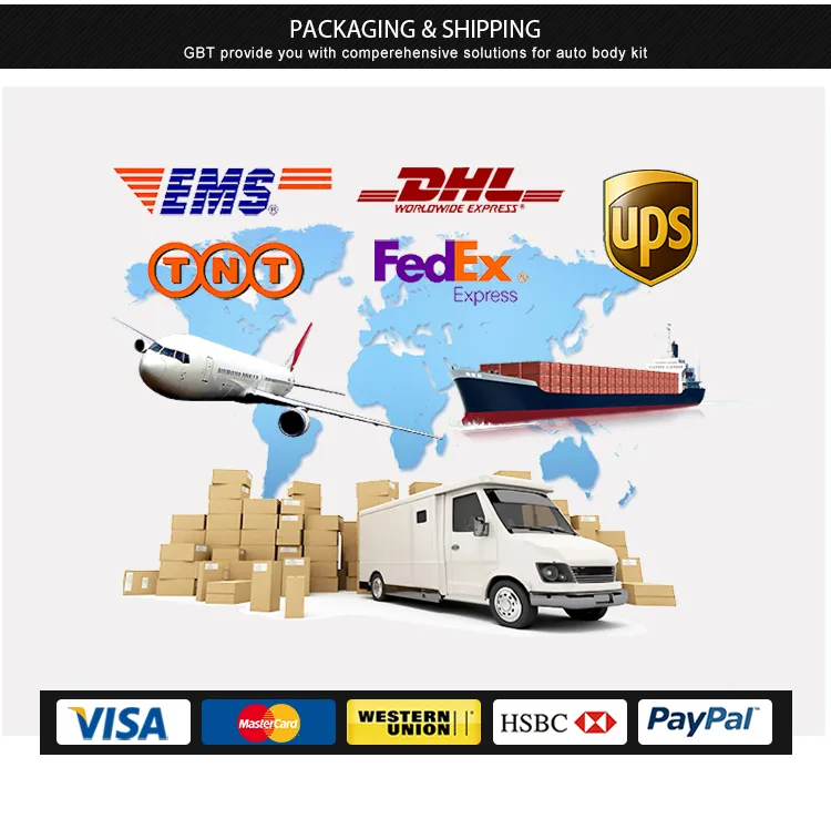 Gbt Automotive Exterior Parts Front Rear Bumper for Lexus 570 Lx570 Td Model