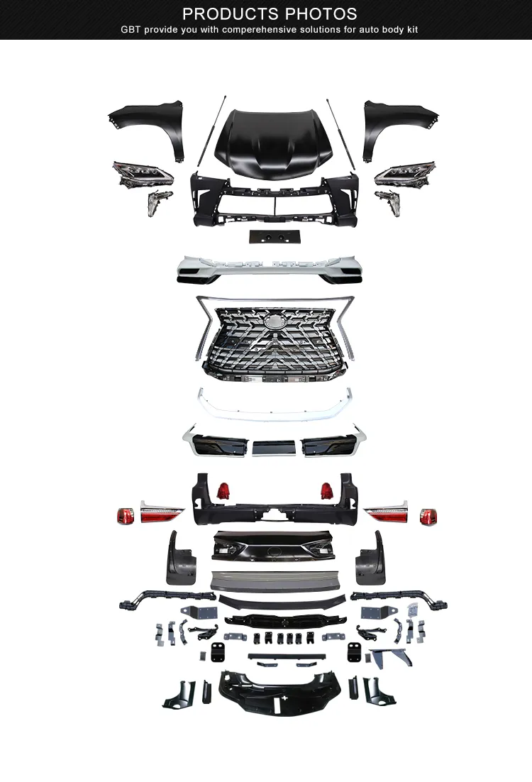 Gbt Automotive Exterior Parts Front Rear Bumper for Lexus 570 Lx570 Td Model