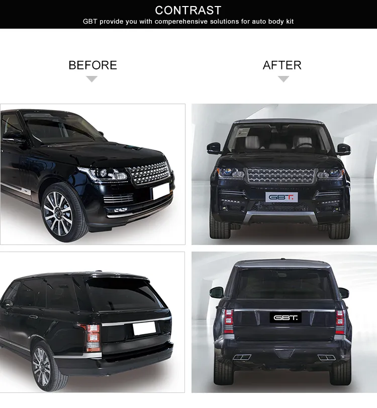 Gbt Car Accessory Body Kit Front Rear Bumper for Land Rover Range Rover Vogue St Model