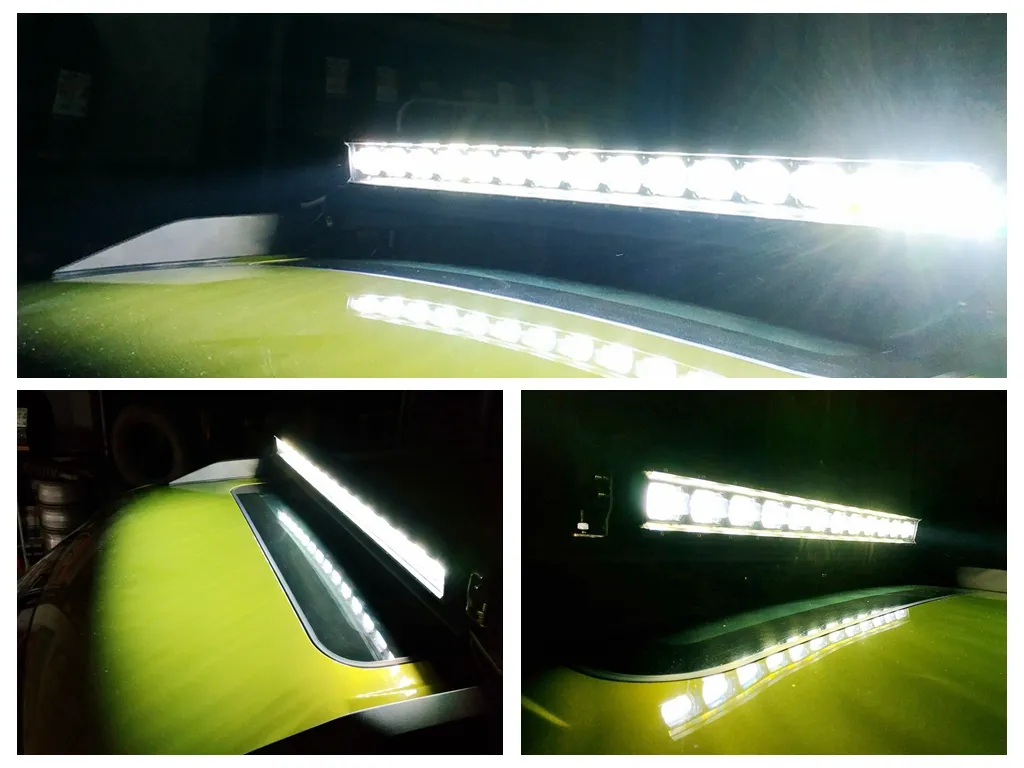 New 9D Reflector 20'' LED Spotlight Car Light LED Light Bar for Jeep ATV Offroad IP69K Ce