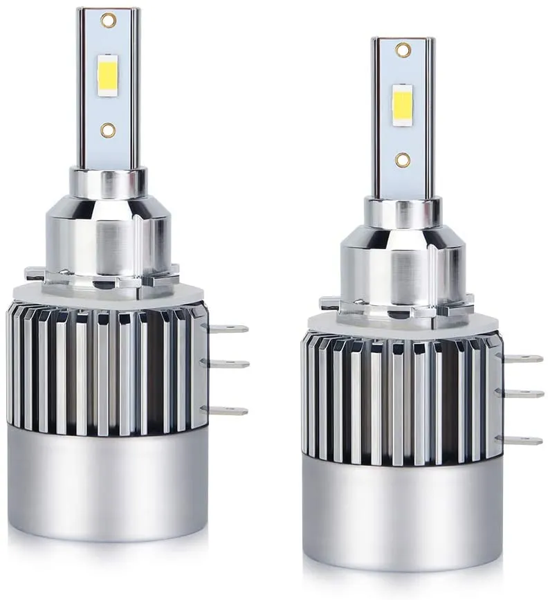 H15 LED Headlight Bulbs Canbus Errors Free 80W Super Bright Csp Chips 10000lm 6500K White LED Headlight Bulb Conversion Kits