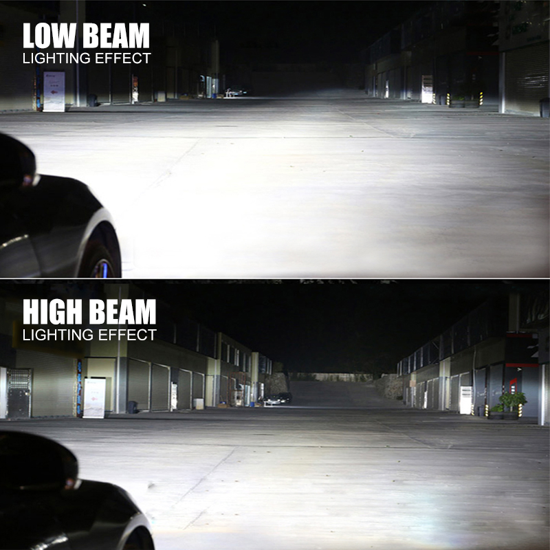 High Power S2 12000lm Canbus Free Car Headlight Bulb H4 H7 9006 9007 Auto LED