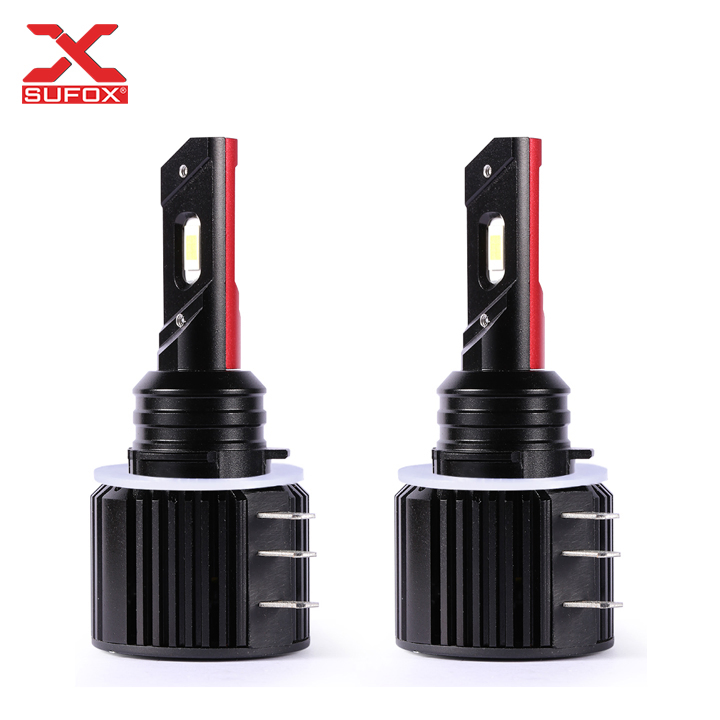 High Power White Single Beam H15 LED Headlights Conversion Technology Kit for Ford