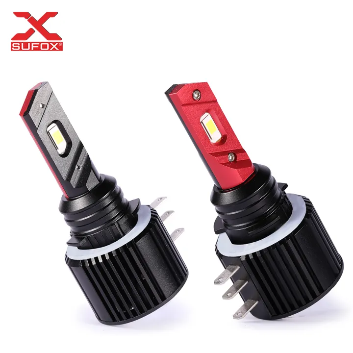 High Power White Single Beam H15 LED Headlights Conversion Technology Kit for Ford