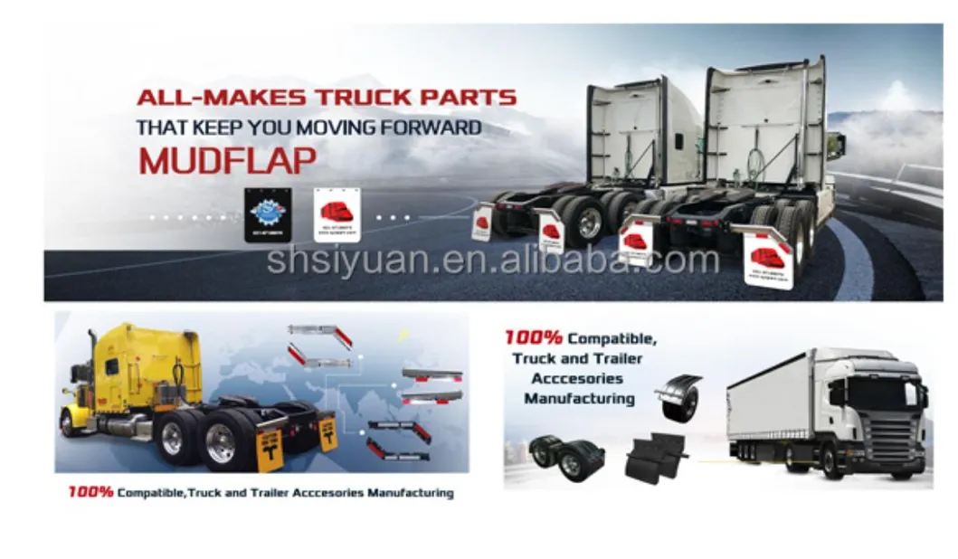 High Quality Mudflaps*Mudguard for Cargo Trucks
