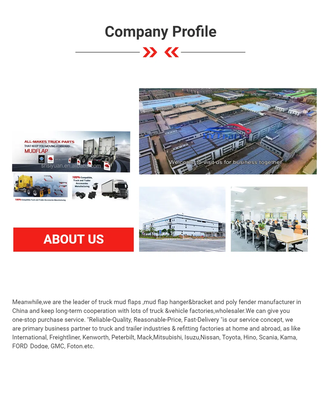 High Quality Mudflaps*Mudguard for Cargo Trucks