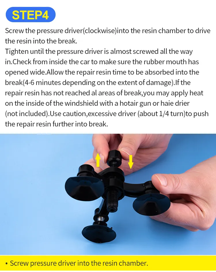 Hot Car Windshield Repair Kit Car Glass DIY Tool Auto Windscreen Chips and Cracks Repair Tools