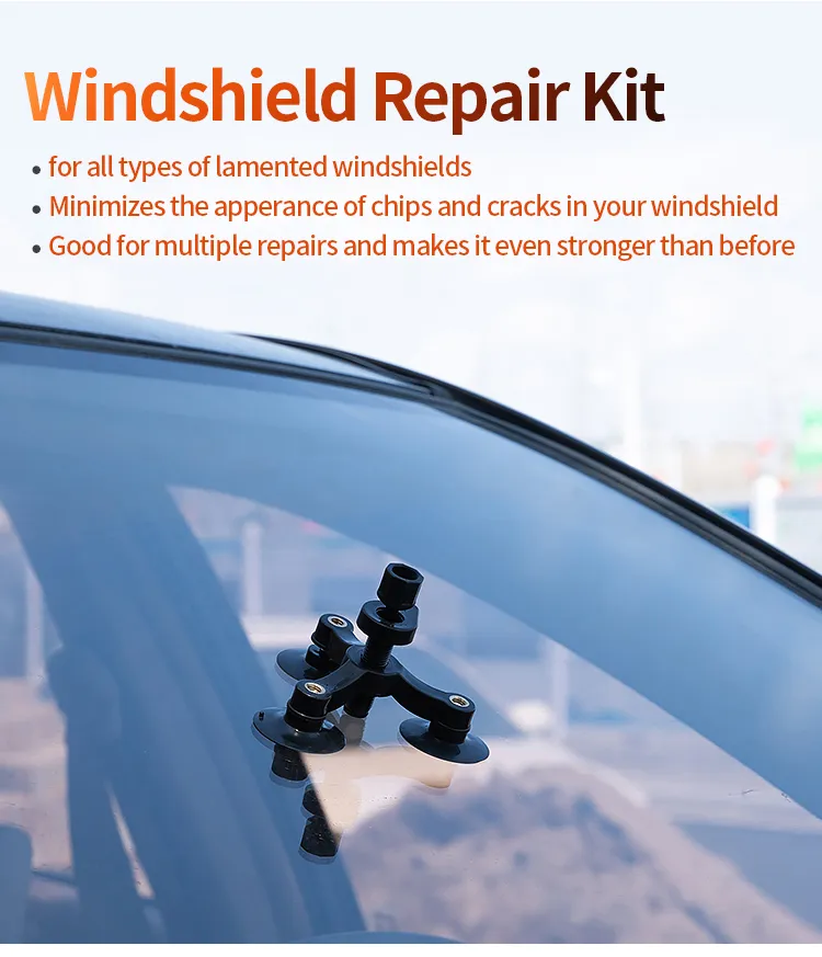 Hot Car Windshield Repair Kit Car Glass DIY Tool Auto Windscreen Chips and Cracks Repair Tools