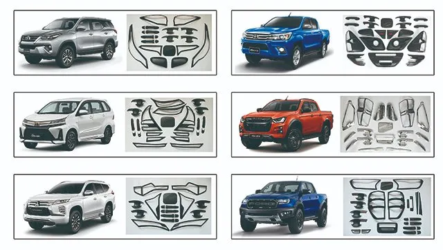 Hot-Selling Chrome Full Kit for Mitsubishi Triton Strada L200 2019
