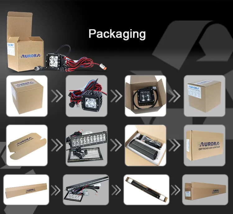 IP69K Waterproof 5D LED Light Bar 20 SAE LED Work Light Roof