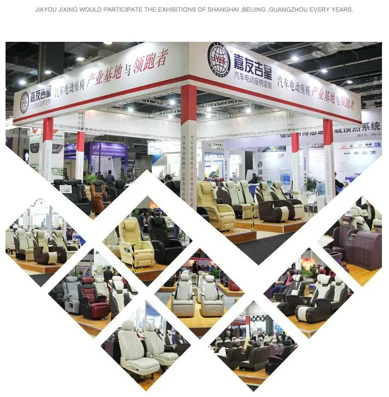 JYJX-079 Car Seat W/ Micro Fiber Cover Fabric with Comfortable Massage for Luxury Limo