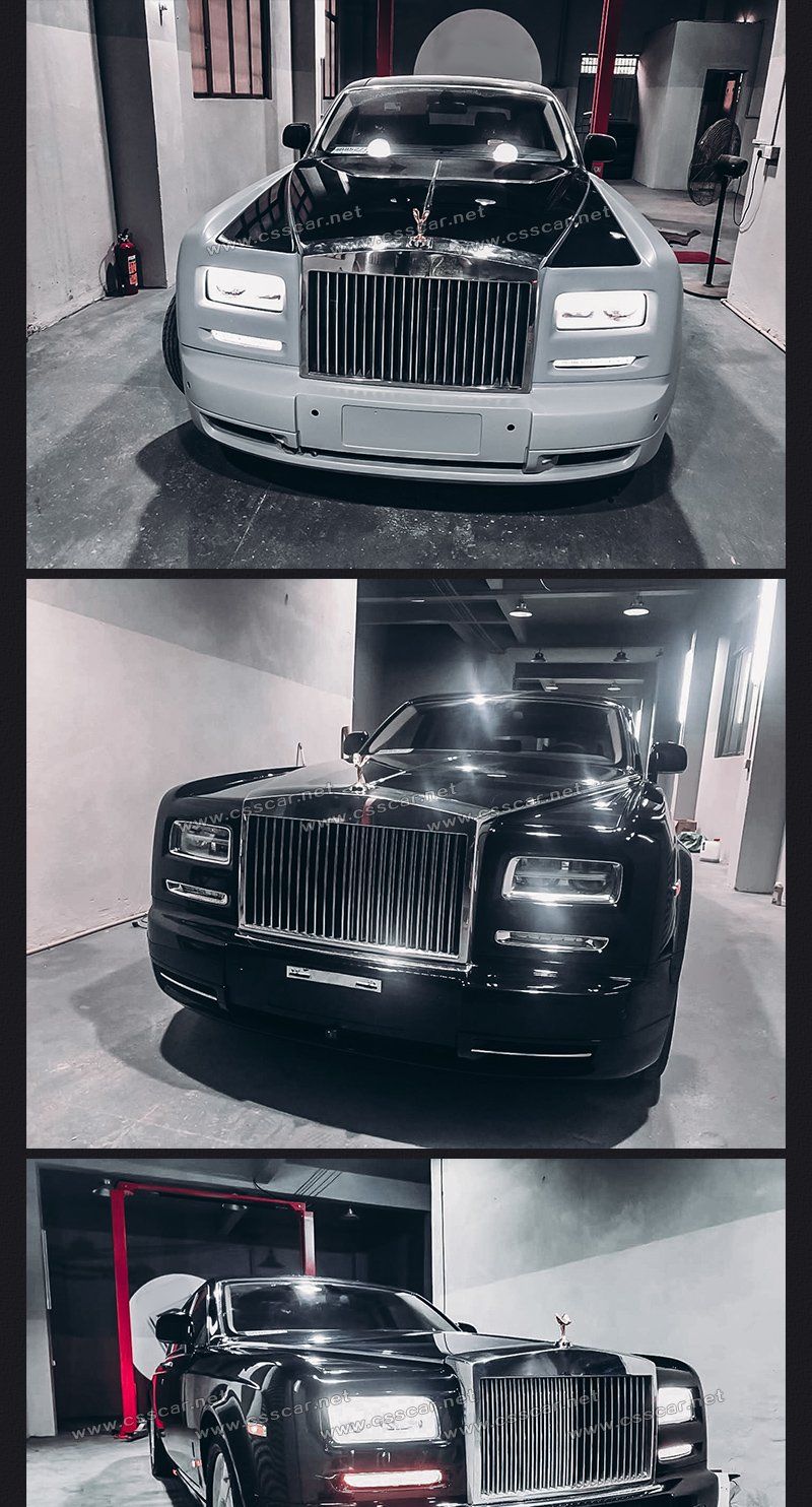 Latest New Model Fiberglass Car Body Kit for Rolls-Royce Phantom Front Bumper Bulk LED Headlight