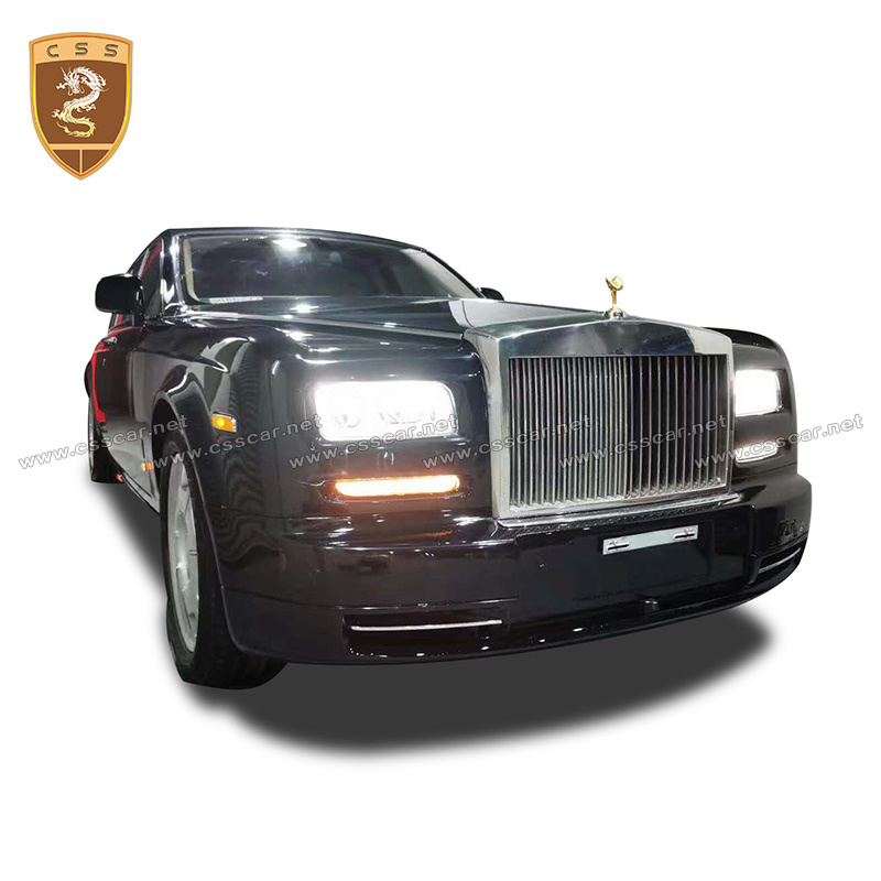 Latest New Model Fiberglass Car Body Kit for Rolls- Royce Phantom Front Bumper Bulk LED Headlight