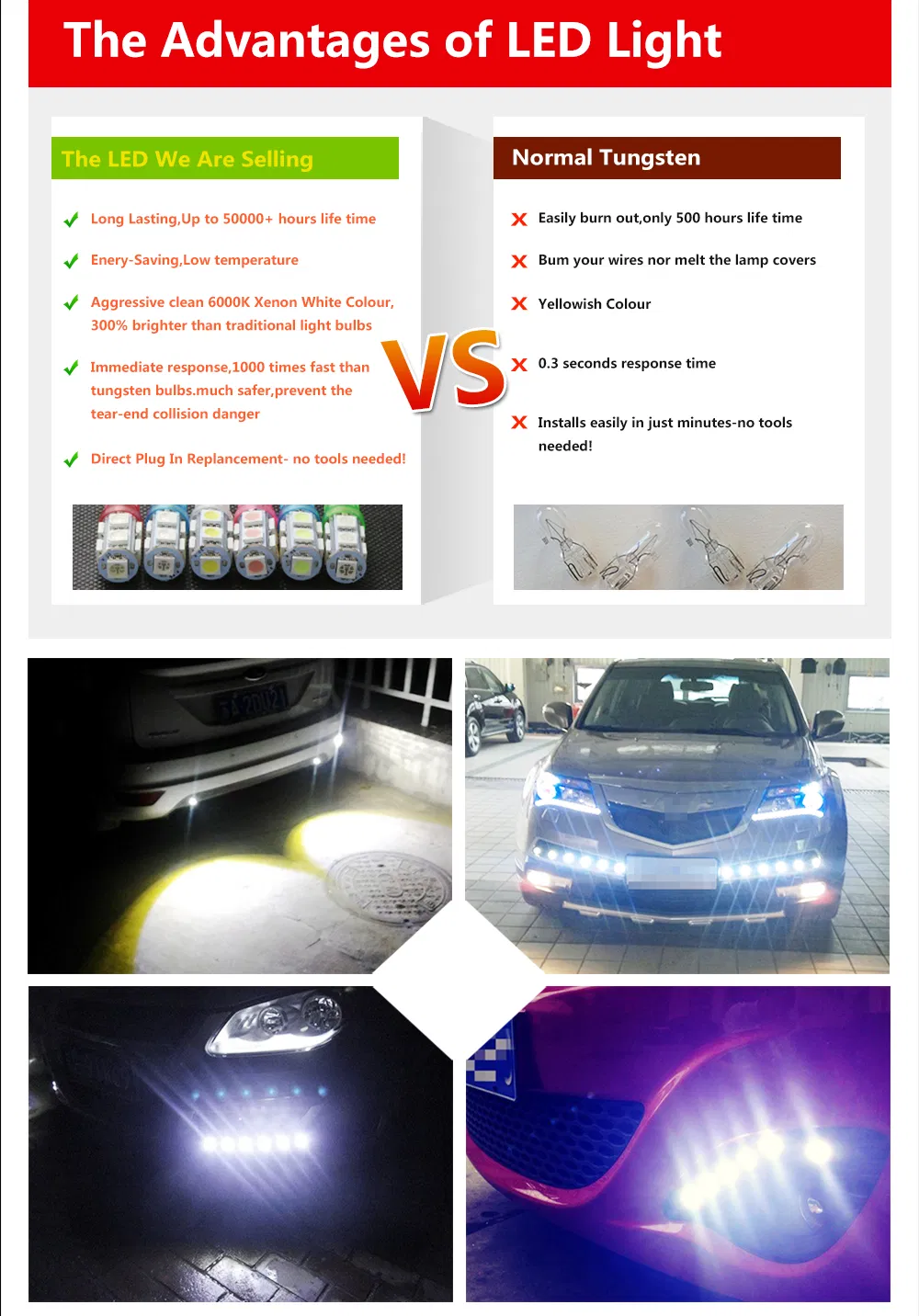 LED 18mm Car LED Eagle Eye DRL Daytime Running Lights LED 12V Backup Reversing Parking Signal LED Light Car DRL