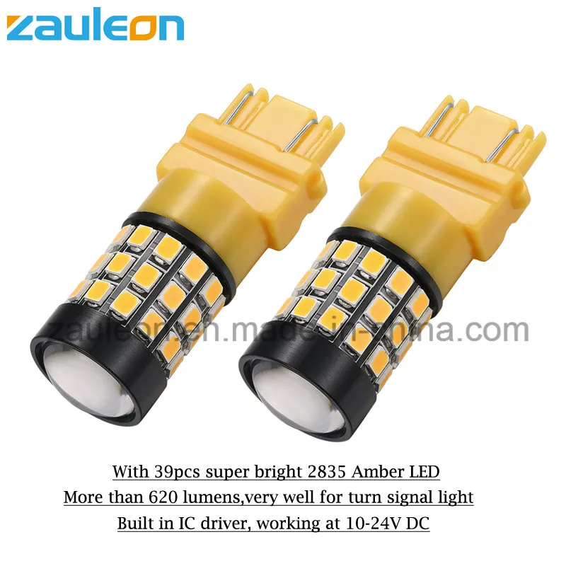 LED Auto Lamp 3156 3157 Amber Yellow LED for Turn Signal Lights Car Parking Light