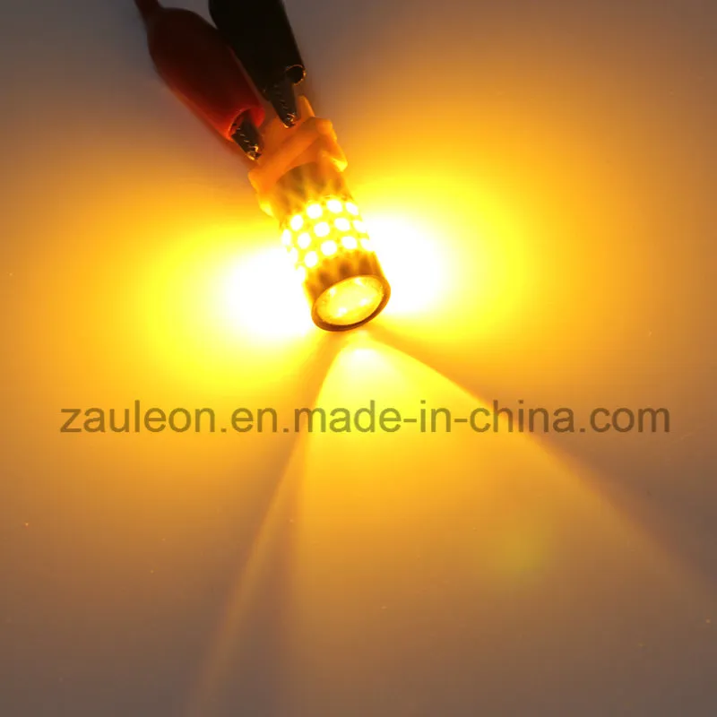 LED Auto Lamp 3156 3157 Amber Yellow LED for Turn Signal Lights Car Parking Light