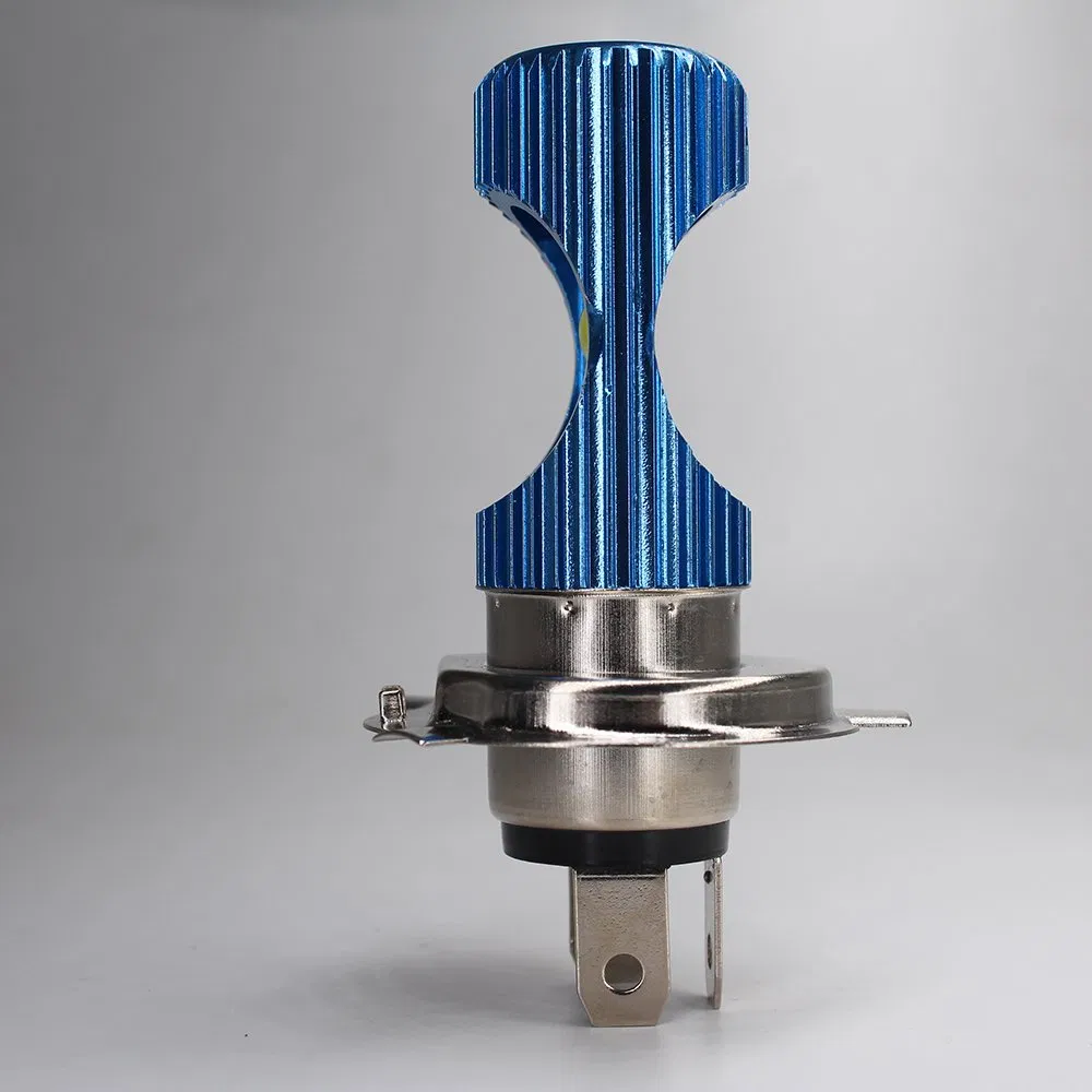 LED Motorcycle Headlight Bulbs COB LED 1000lm Ba20d H/L Lamp Scooter ATV Moto Accessories Fog Lights