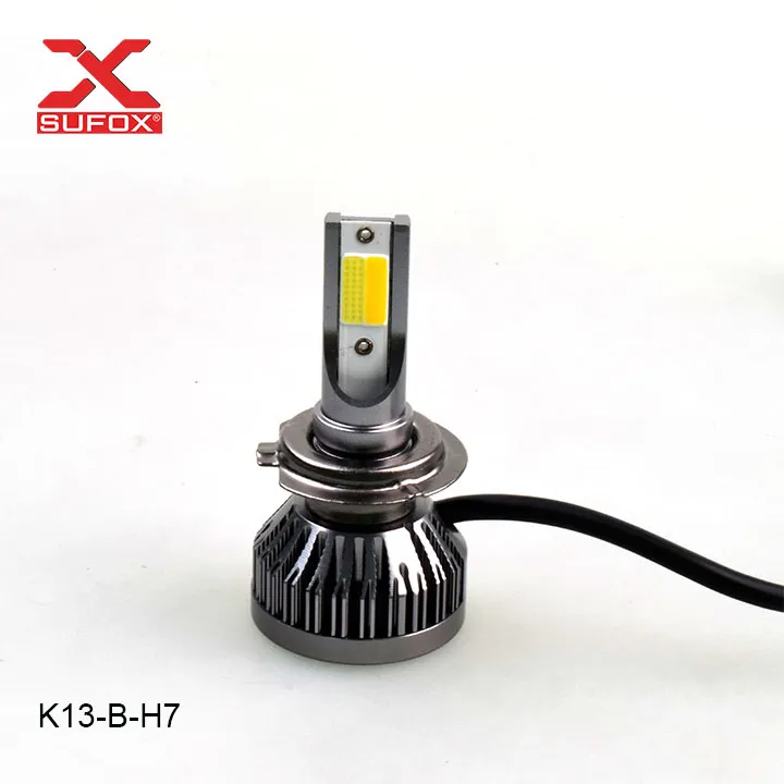 Long Life Span K13-B-H7 High Low Beam LED Lamps Headlights Yellow White Color