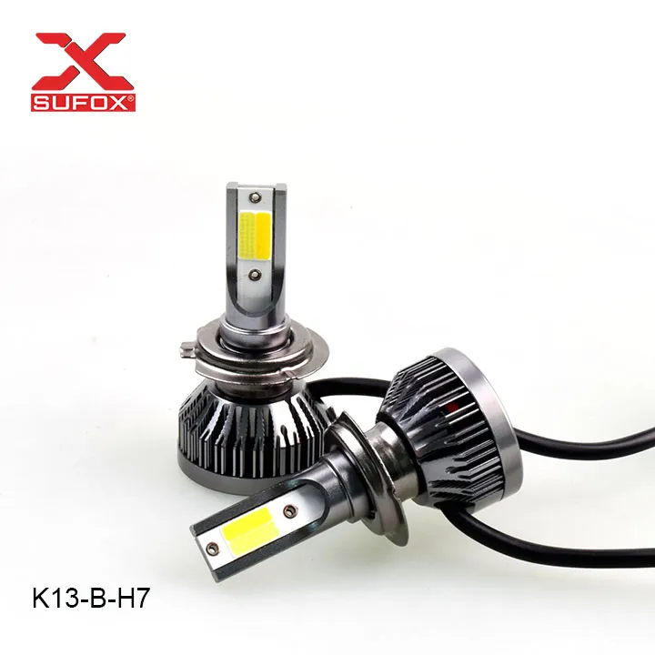 Long Life Span K13-B-H7 High Low Beam LED Lamps Headlights Yellow White Color