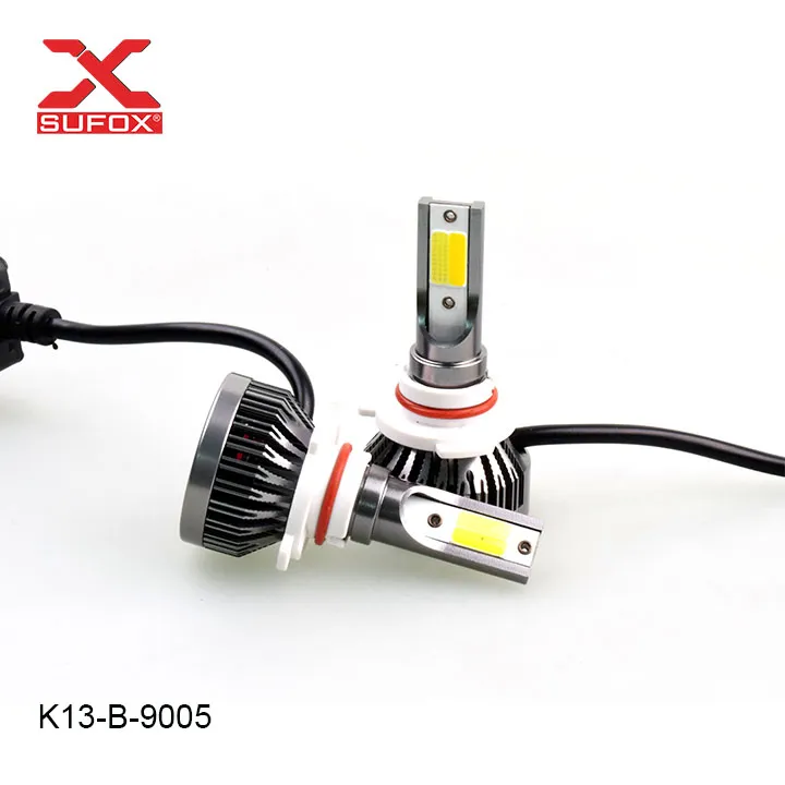 Long Life Span K13-B-H7 High Low Beam LED Lamps Headlights Yellow White Color