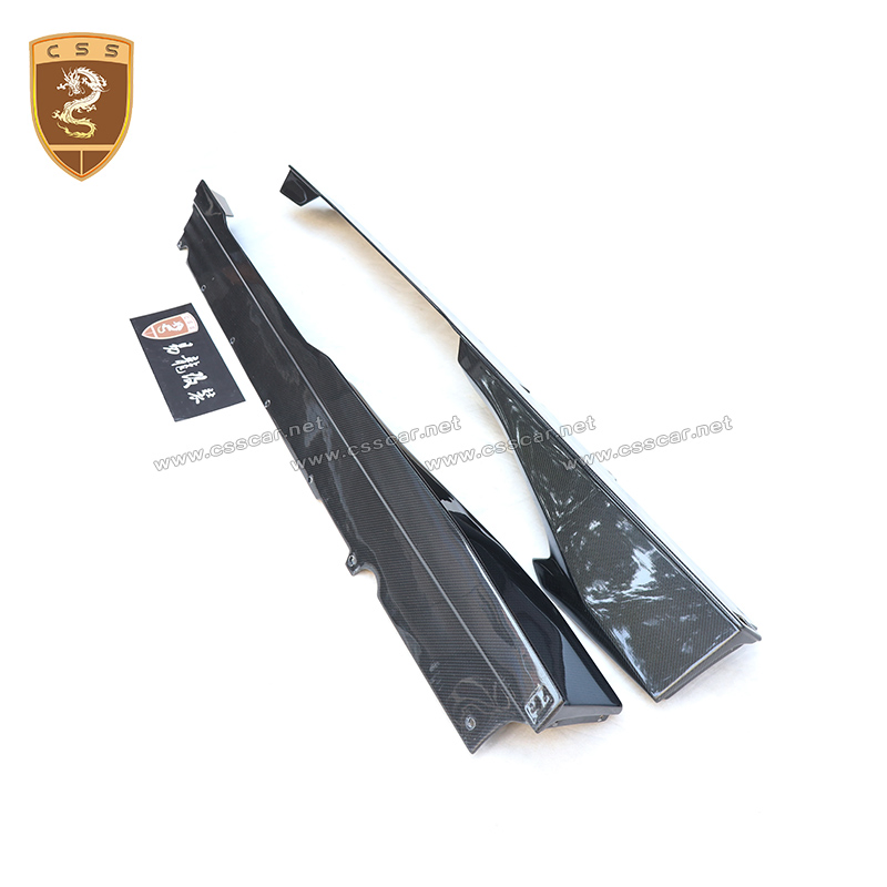 MD Style 3K Real Carbon Fiber Lp610 Body Part Side Skirts for Lamborghini Huracan